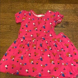 Hanna Andersson flower dress 90/3T